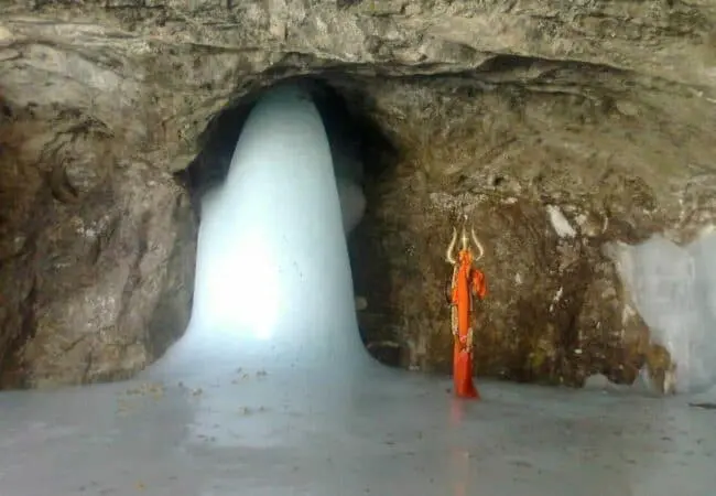 Amarnath Temple Jammu Kashmir Cave Shrine